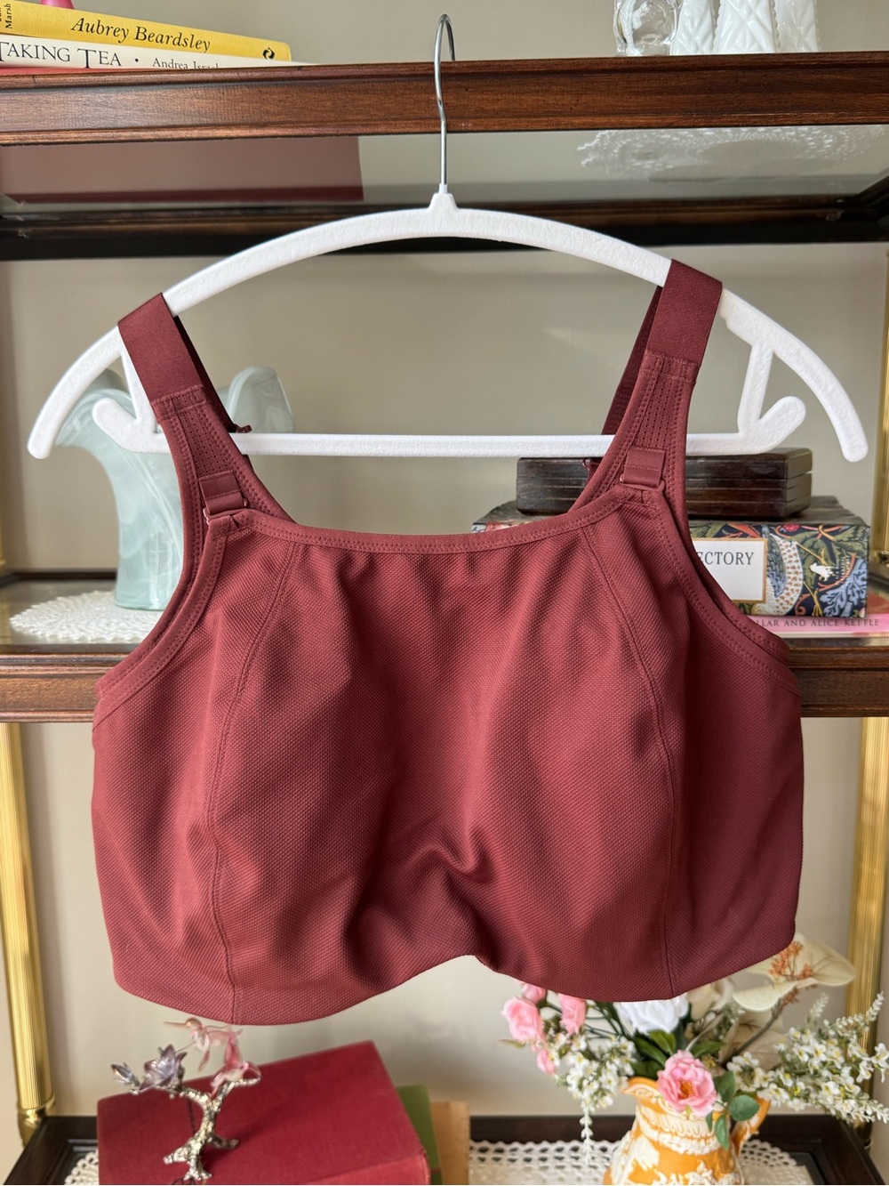 Understance Pulse FlexWire High Impact Sports Bra Merlot 36K